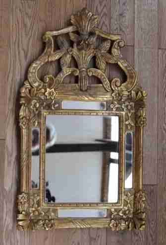restauration miroir Louis XIII