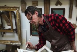 dorure miroir étoile